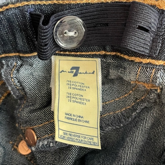 7 For All Mankind Skinny Jeans 3T - Picture 4 of 5